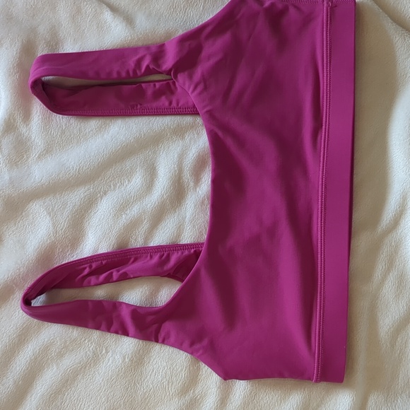 CRZ Yoga Scoop Neck Bikini Top U Back - Granita Pink - Picture 2 of 5